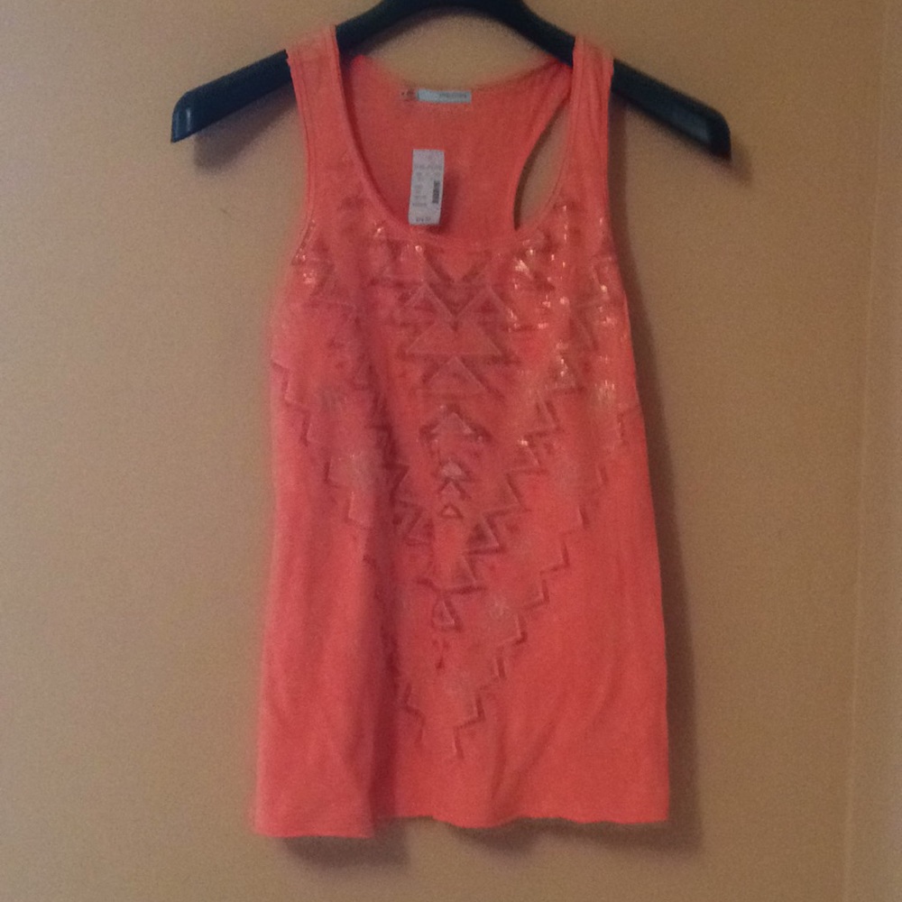 Aztec print tank top